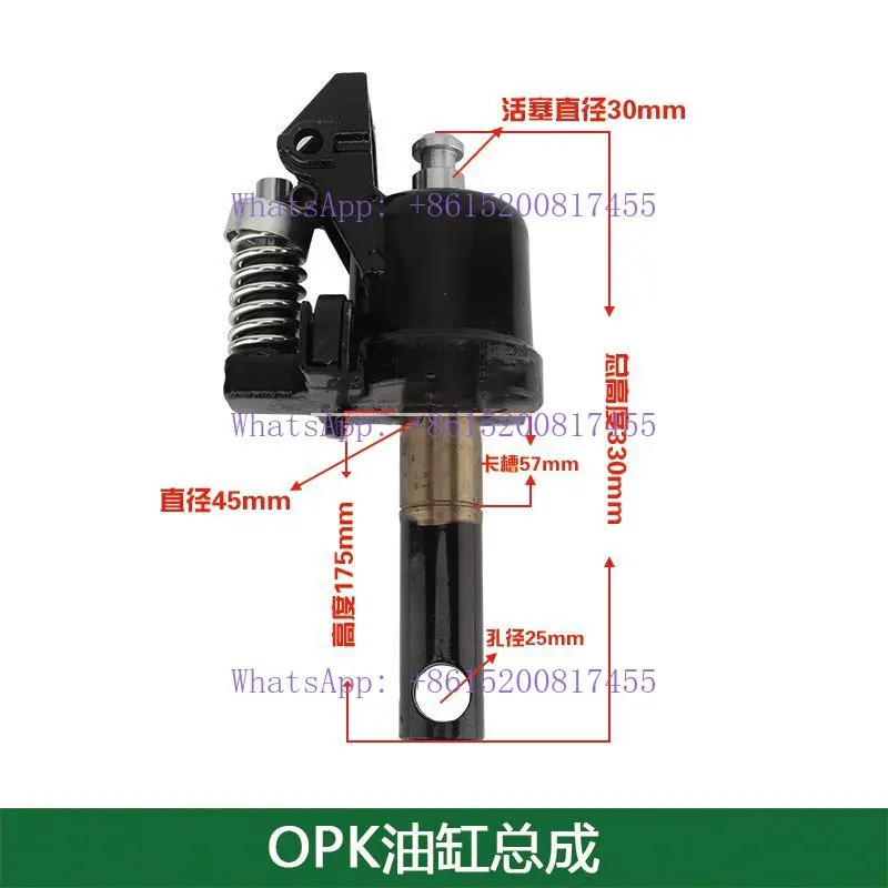 Manual truck hydraulic cylinder hand-pulled loading and unloading forklift parts jack 2 tons 3 tons
