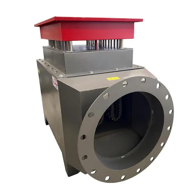 Calentador de aire eléctrico controlado por WiFi I para ganado Barnsntelligent 48kw Sistema de calefacción agrícola -