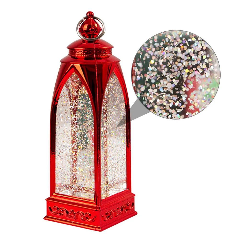 1 قطعة عيد الميلاد سطح المكتب ضوء الليل المبهر الترتر Led ضوء الزخرفية لقضاء عطلة ديكور لحفلات المنازل لون عشوائي #2