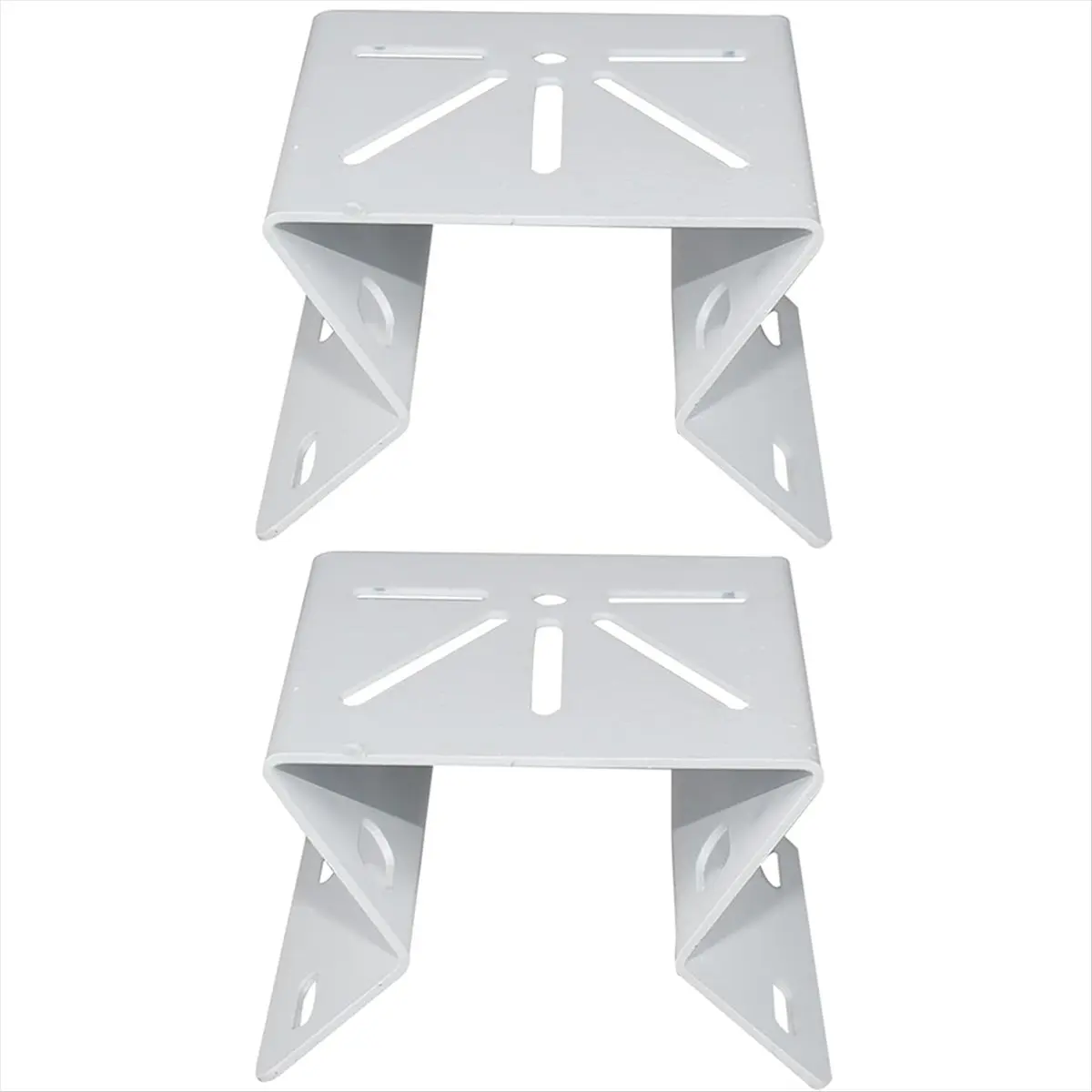 DT1327 TRENDY~Metal Corner Camera Mount for PTZ Camera, to Achieve A -View Range 270°,Exterior Wall Corner Bracket Compatible
