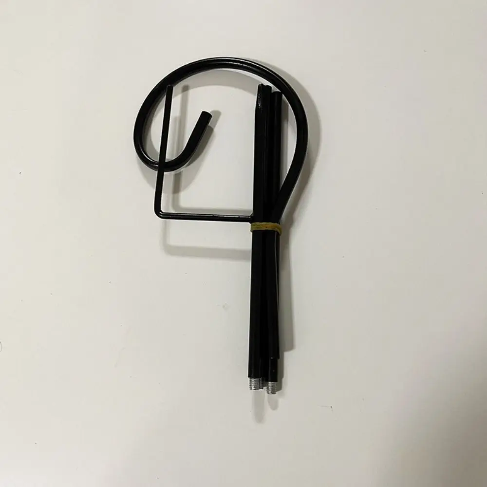 

Durable Metal Shepherd Hook Rust Proof Detachable Iron Bracket Multi-purpose Hanging Hook Scene Layout