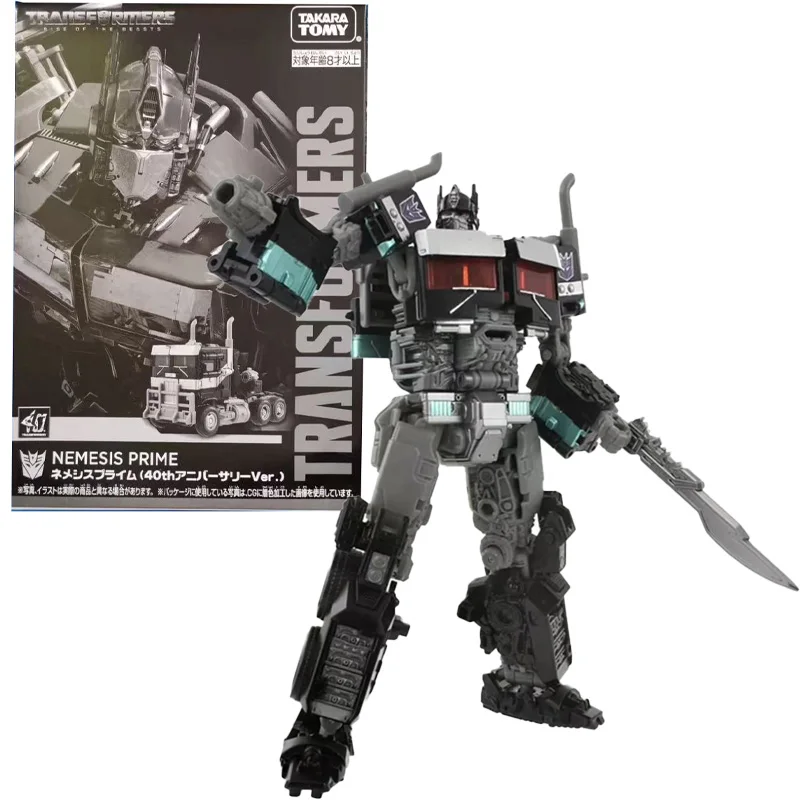 

[in-stock] Takara Tomy Transformers Nemesis Prime (40th Anniversary Ver.) Action Figures Anime Gift Birthday Present