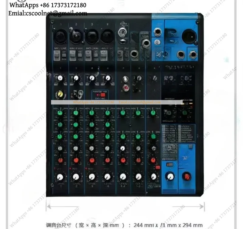 JS01 Mini Mixing Console MG10XU EFX8 F4 822USB 802USB AS06 M4