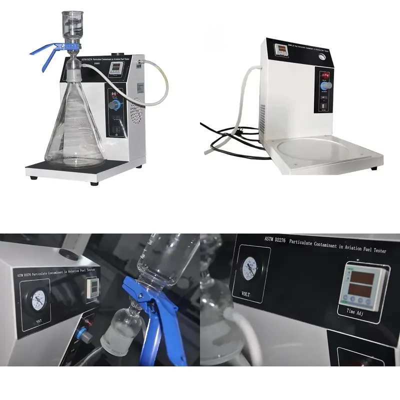 for ASTM D5452 Aviation Fuel Tester Filtration Unit Jet Fuel Particle Contaminant Total Pollutant Content Analyzer