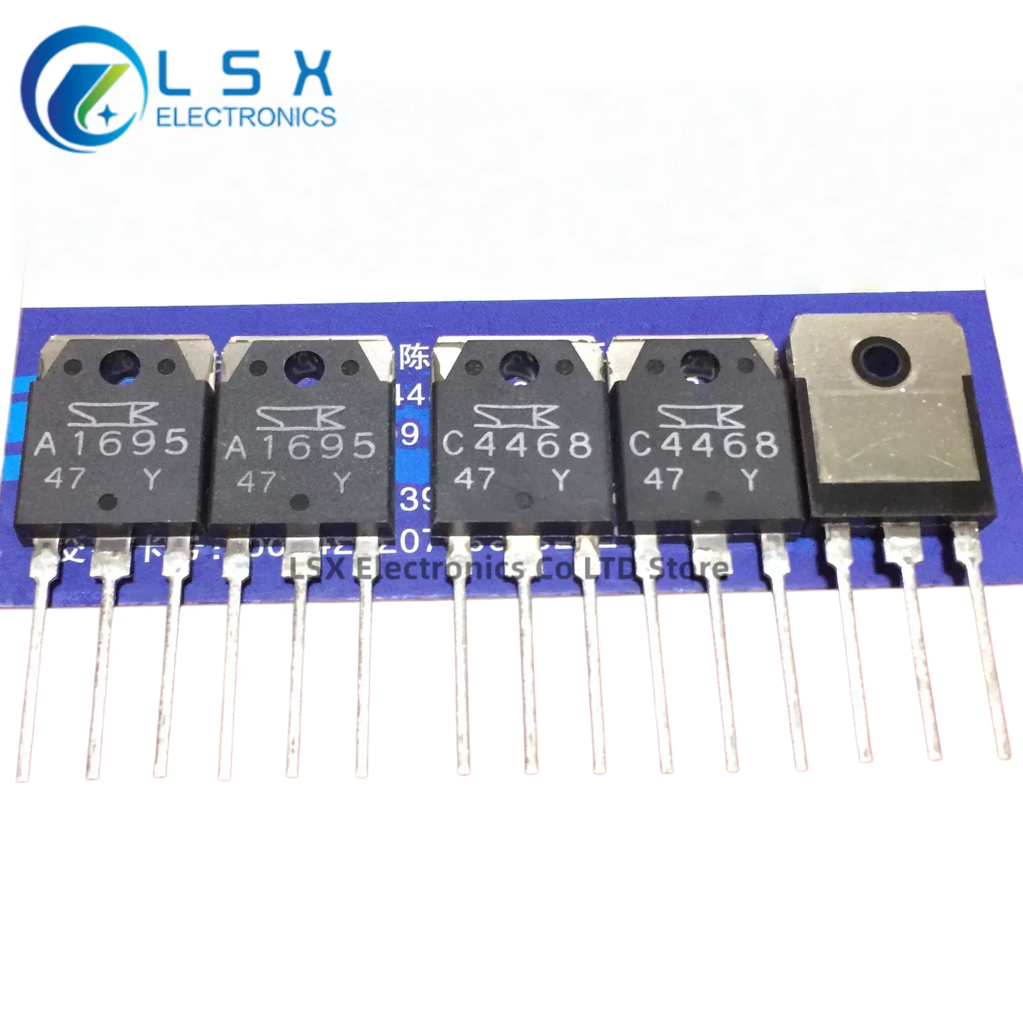 5Pairs-10Pairs A1695 C4468 2SA1695 2SC4468 Audio Power Amplifier Mhed Transistors