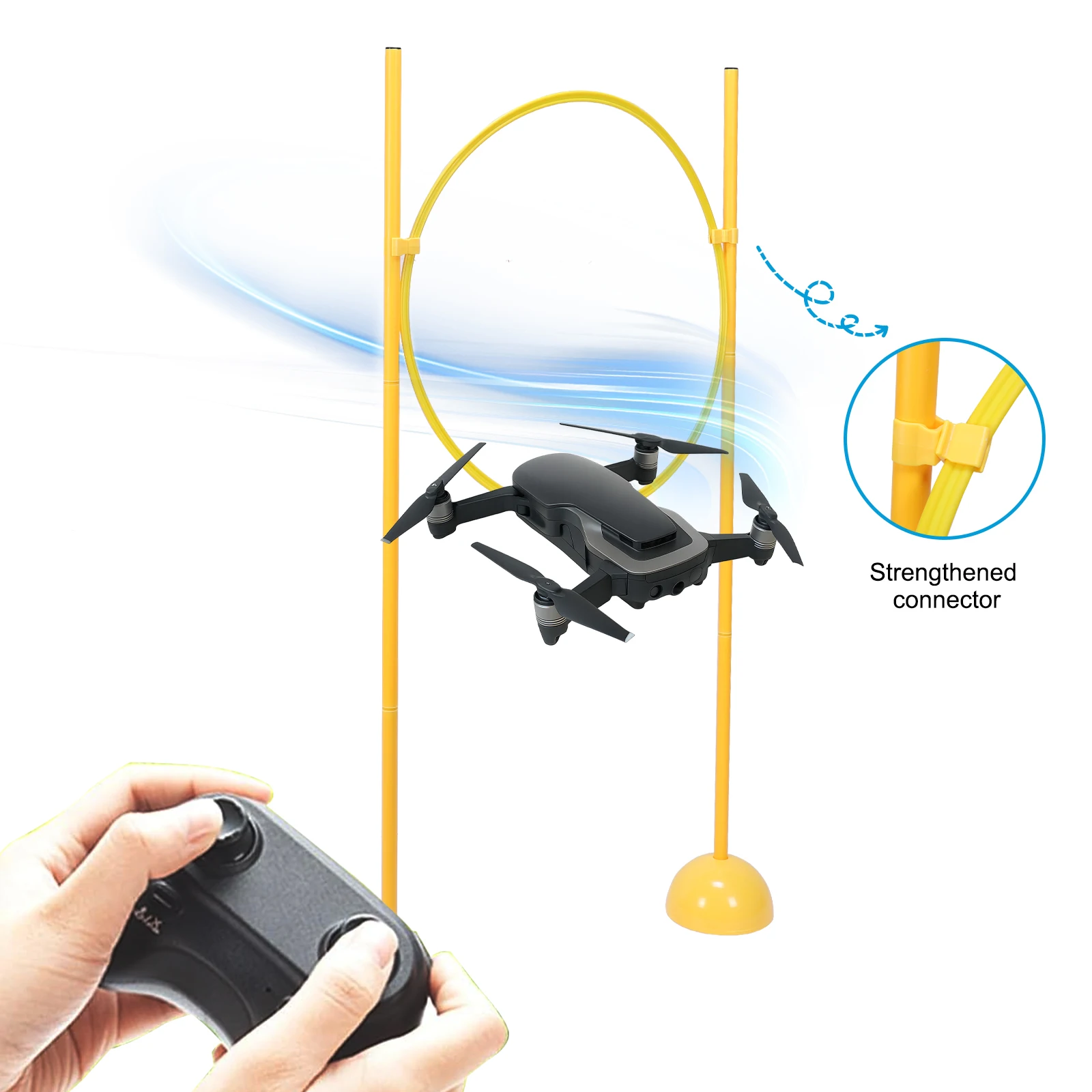 

Drone Obstacle Course Kit Easy To Build Drone Race Track Obstacle Kit Drone Racing Obstacle Course for Age 6-12 Kids Or Adults