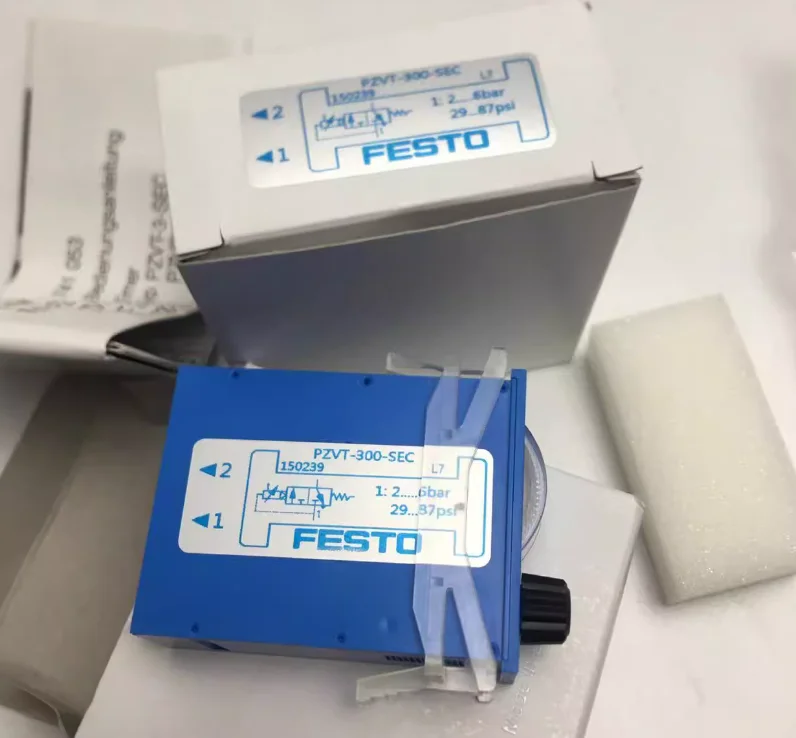 New original FESTO timer 13988-PZVT-999-SEC-B 13989-PZVT-99999-MIN-B