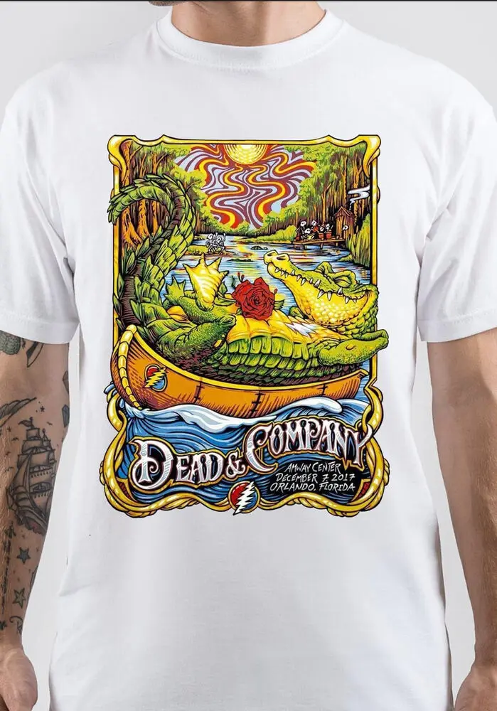 Dead & Company Live Concert T-shirt, Gift For Fan Unisex Tshirt Reprint KH4157