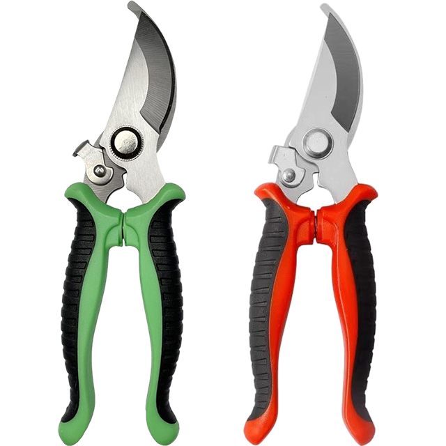  Garden Working Pruning Shears Anti-Slip Locking Handle Professional Flower Repair Multi-Functional for Branches and Rattan 