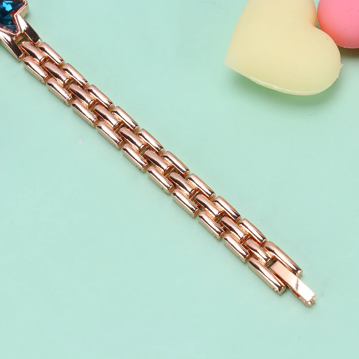 

Women's Alloy Quartz Watch Blue Star Rhinestone Design Waterproof Fashion Wrist Decoration Delicate Timepiece for Birthday Gift