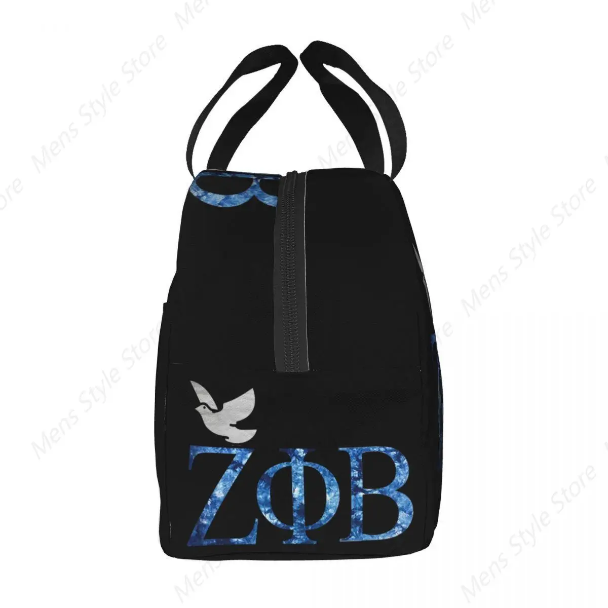 Zeta Phi Beta Insulated Lunch Bag for Women Leakproof Thermal Cooler Bento Box Office Work School Food Picnic Lunch Box Tote