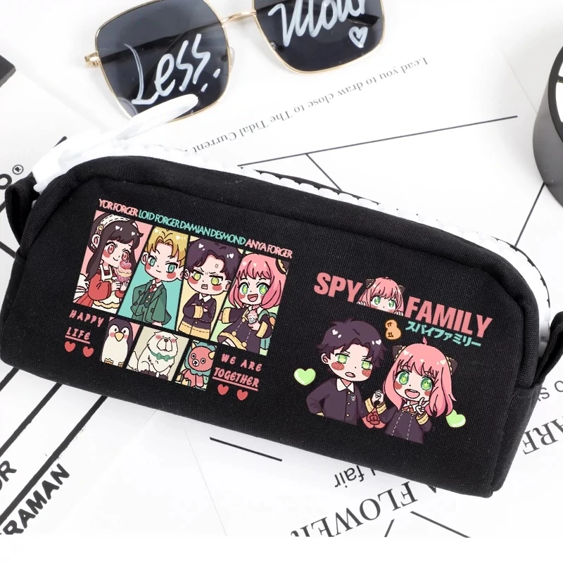 Anime SPY FAMILY Cosplay accessori Yor Forger Twilight Anya Cartoon Zipper Stationery Box School Student Pen Bag Gift Xmas