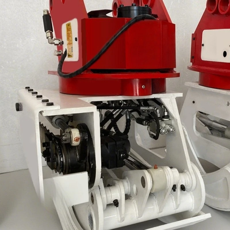 Hydraulic rotary tree cutting mountain forest tree grabbing