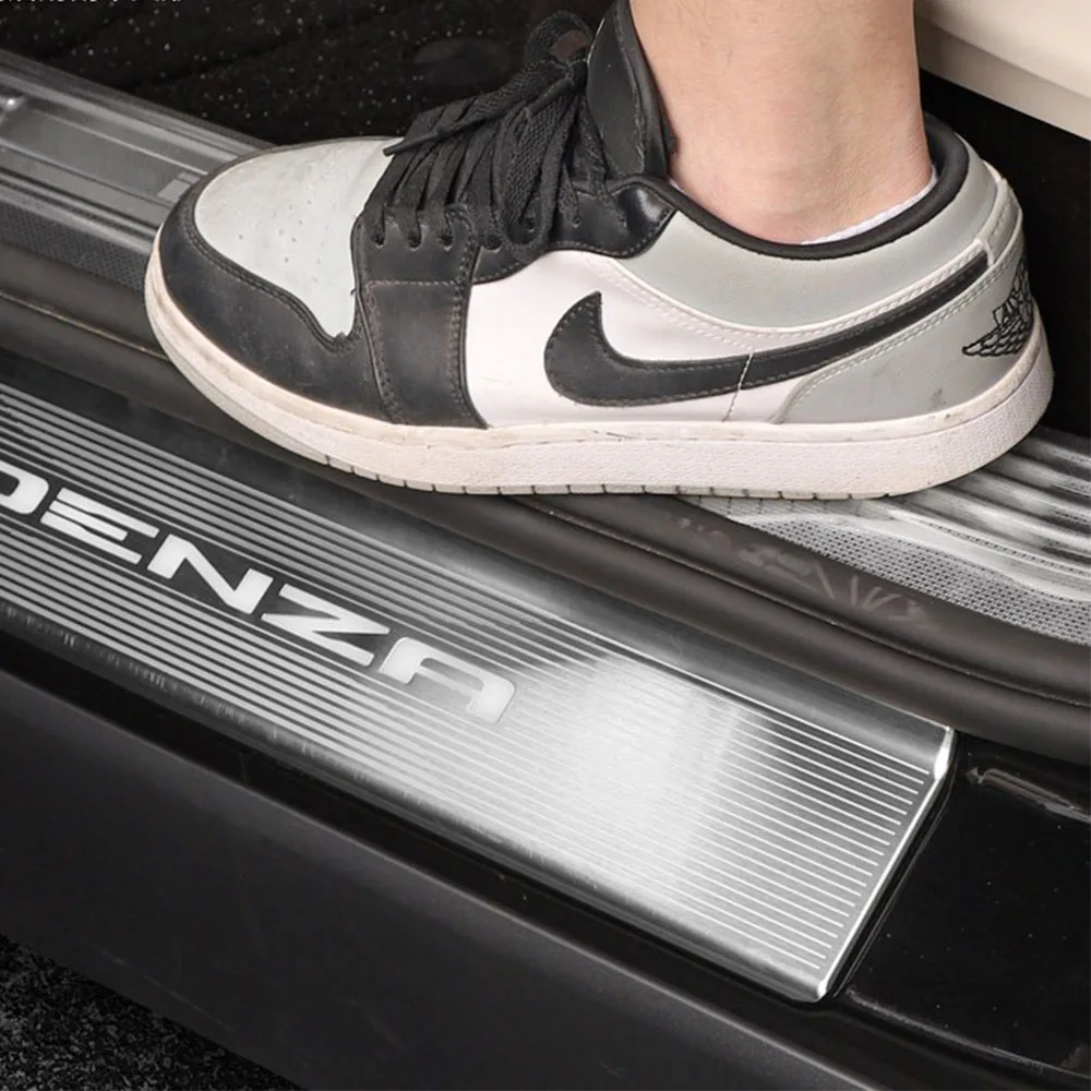 

Для DENZA N9 пороговая полоса, специальная педальная дверь, защитная полоса для порога педали, аксессуары для защиты багажника