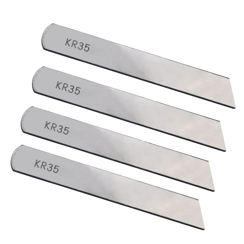 KR23 KR35 Upper /Down Knife Blade For Industrial Sewing Machines Tungsten Steel Fit For Siruba 737 747 757 Pegasus 700-3 700-4