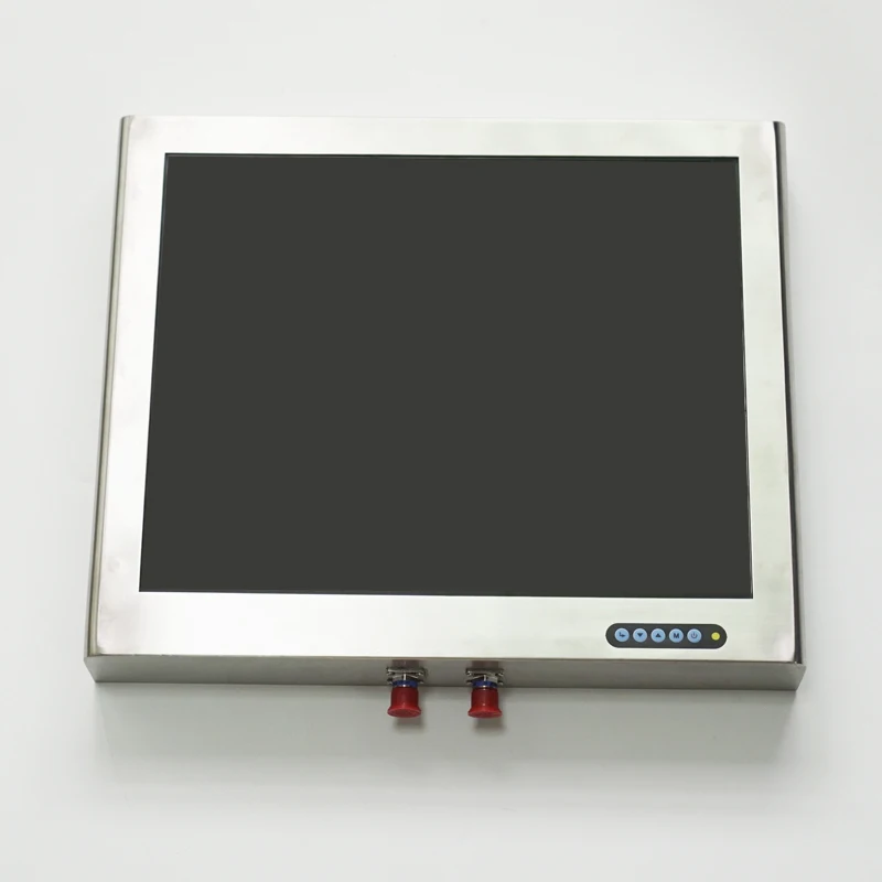 

Naval Display Stainless steel 19 inch LCD monitor with full IP67 and DTL-38999 series iii connectors