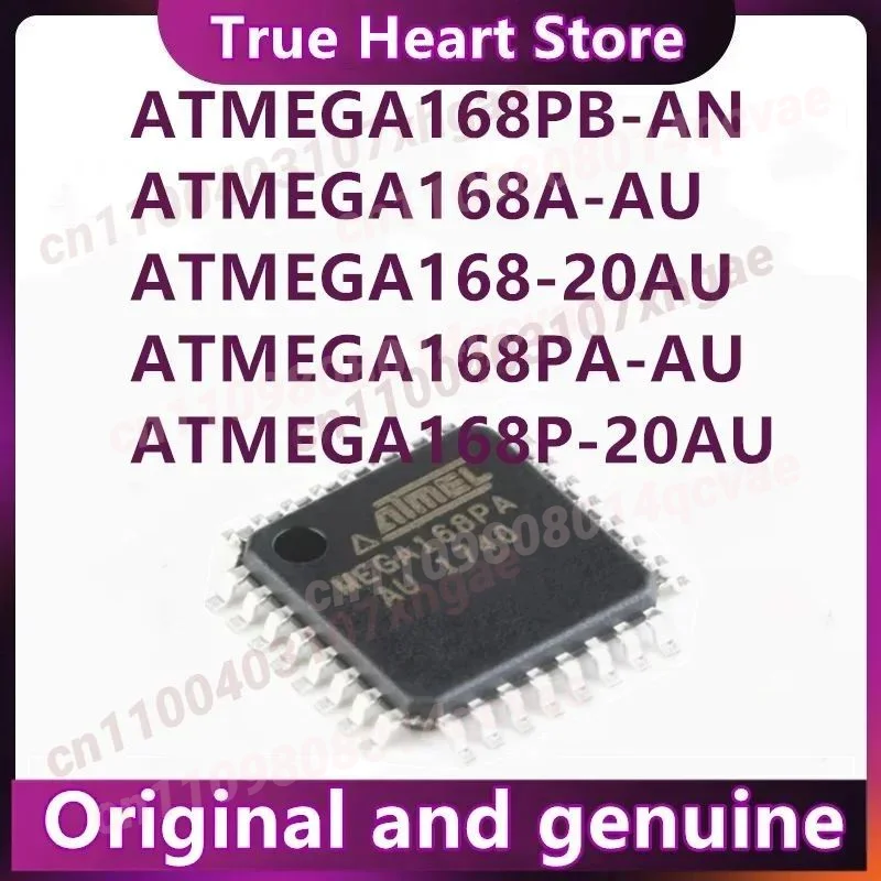 10CS/LOT ATMEGA168A-AU ATMEGA168-20AU ATMEGA168PB-AN ATMEGA168PA-AU ATMEGA168PB-AU ATM QFP-32 Microcontroller Chip New Original