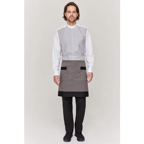 Uniforme de traction, Service gris, tablier de taille de serveur