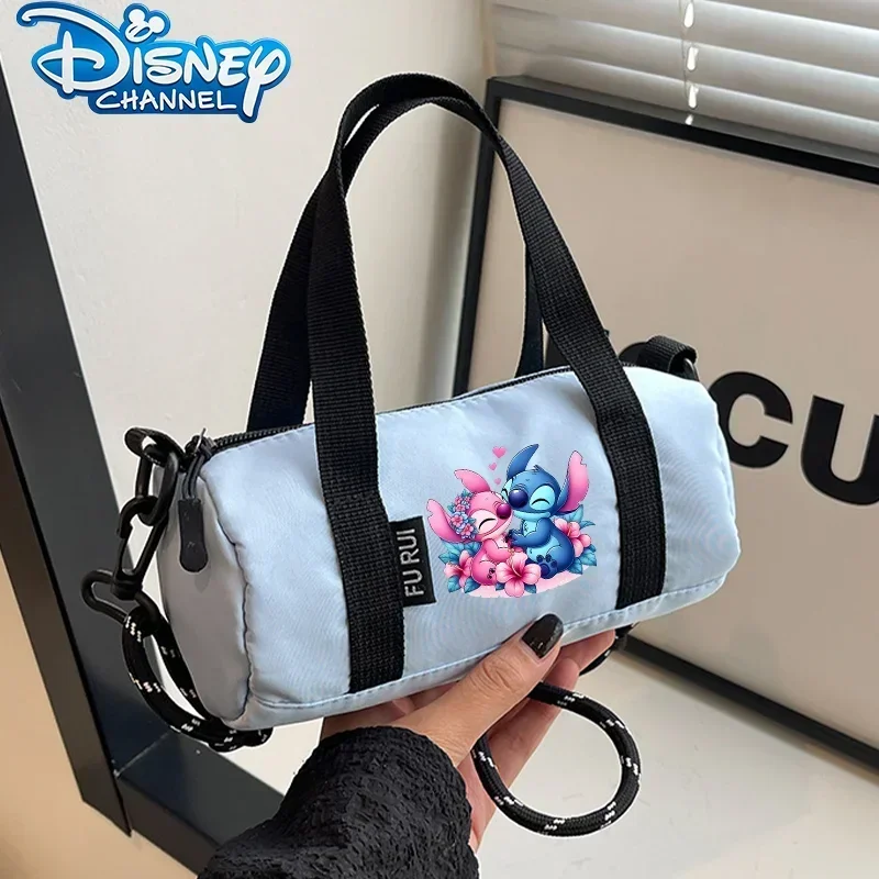 Disney Lilo & Stitch Sweethearts Satchel Women Men Shoulder Bag Cute Handbgas Anime Movie Graphic Print Bags Birthday Party Gift