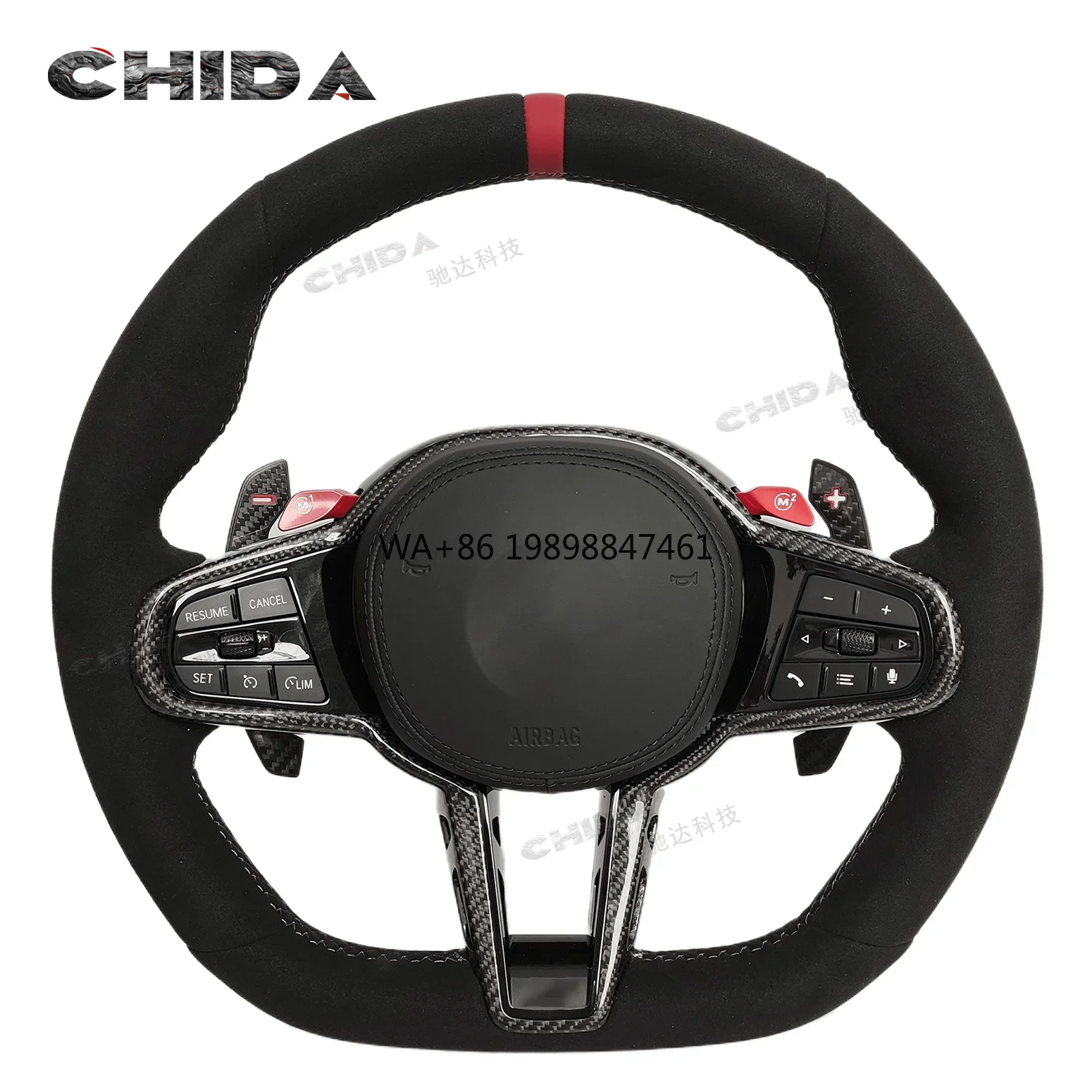 

Full Sports Steering Wheel for BMWs G30 G31 G26 G03 G04 G07 G07 G8 G87 G20 G22 G80 G82 G81 F90 G06 G05 F30 F32 F10