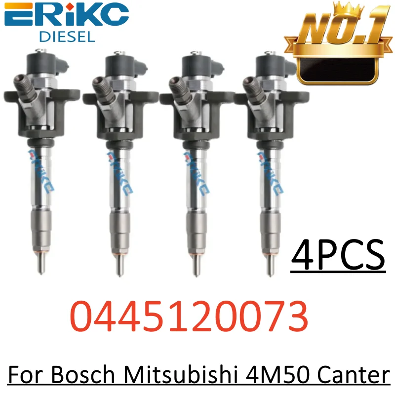 

0445120073 Diesel Injector 0986435550 ME194299 107755-0230 for Mitsubishi 4M50 Canter 4PCS