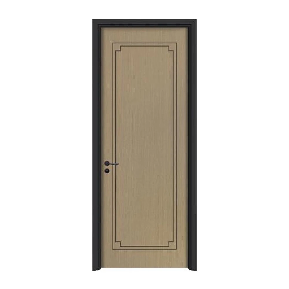 Best selling high quality solid wooden door with modern simple design for interior bedroom solid wood door