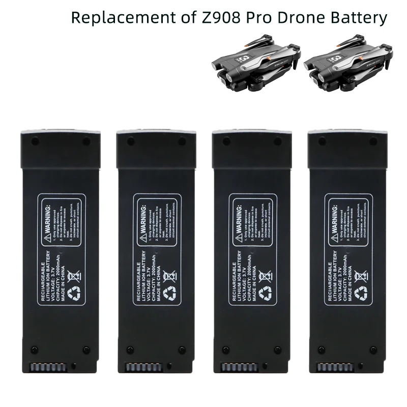 Flight Battery for Z908 Pro Drone Battery Rechargeable Lipo Cells for DJI Z908Pro RC Quadcopter Spare Parts Mini Accessories