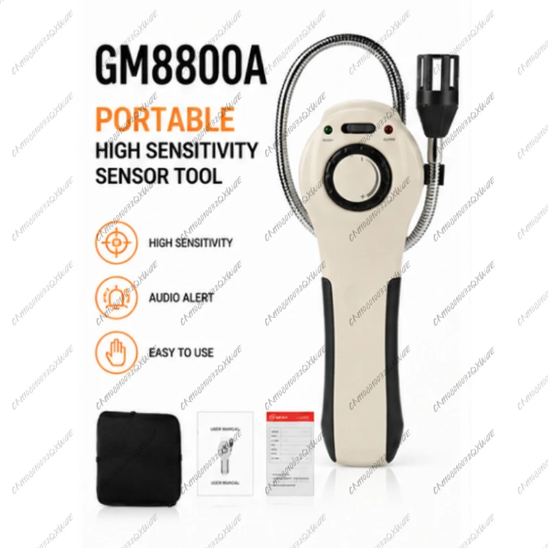 GM8800A Portable Detection Device, Handheld High Sensitivity Sensor Tool for Indoor Air Safety Monitoring
