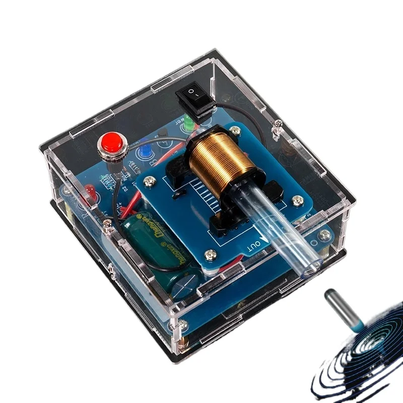 High Voltage Magnetic Gun Kit Coil Boost Module Circuit Board Welding Practice Electronic Science Experiment Parts