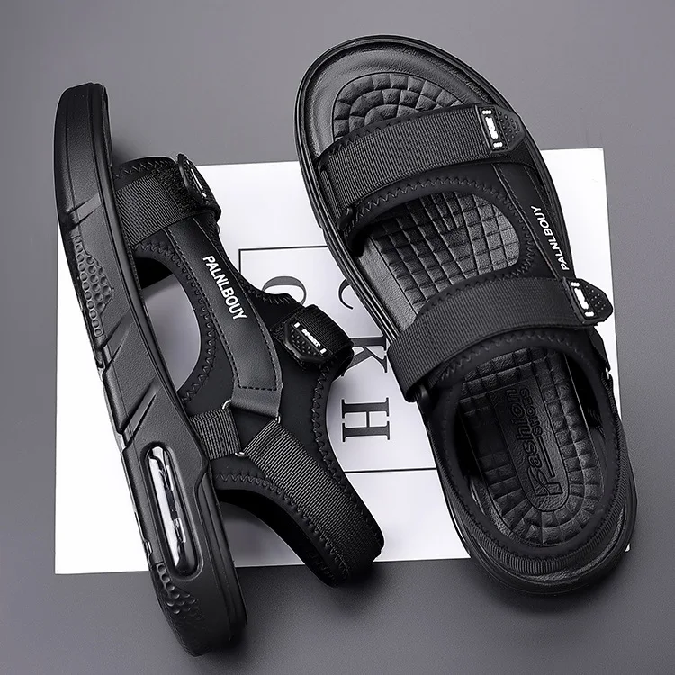 Sandals Men Summer Casual Sport Beach Shoes Fashion Non-slip Breathable Shoes Male Platform Outdoor Comforty Trend Slides 2023