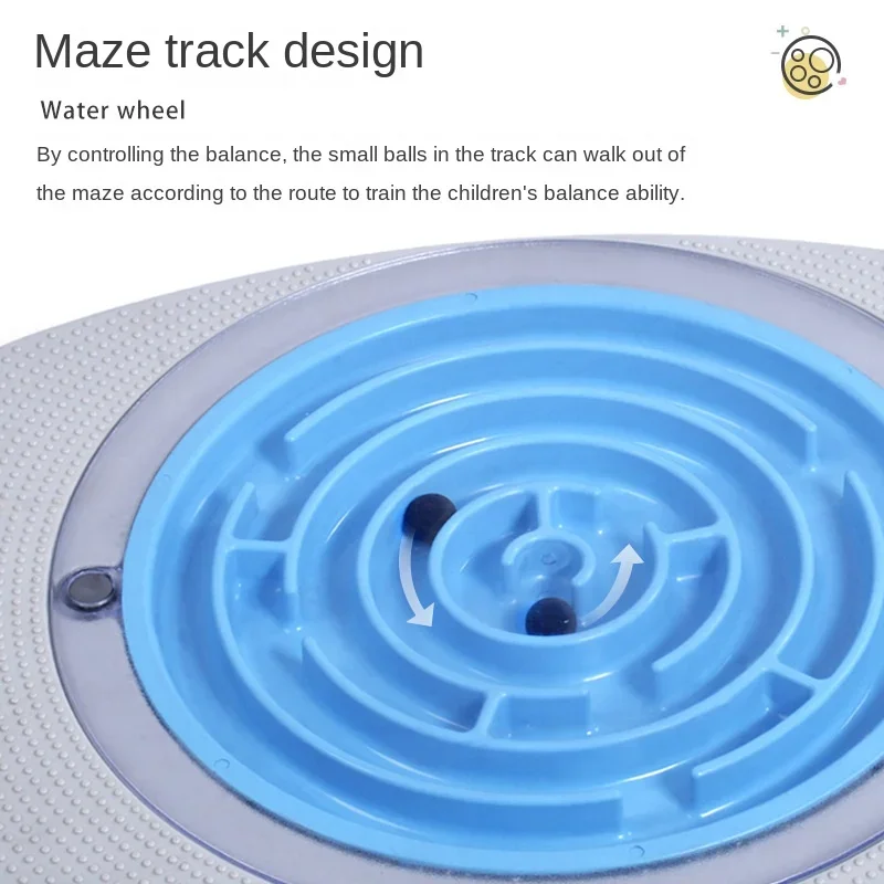 Équipement d'entraînement mentaires oriel, planche d'équilibre labyrinthe pour enfants, table d'équilibre pour l'éducation précoce, balançoire génitale de la maternelle