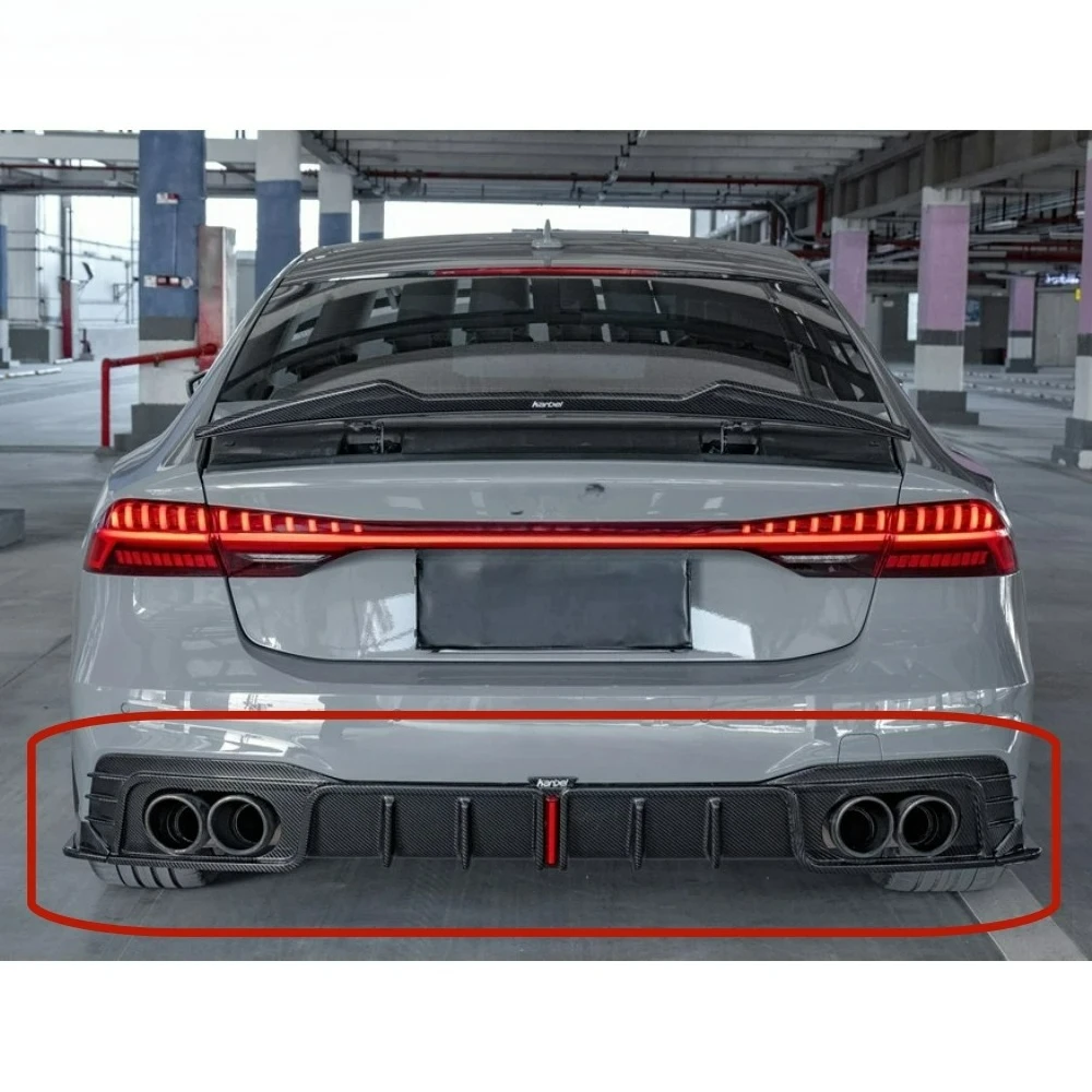 

A7/S7-Fit Premium Dry Carbon Diffuser – Seamless Assembly