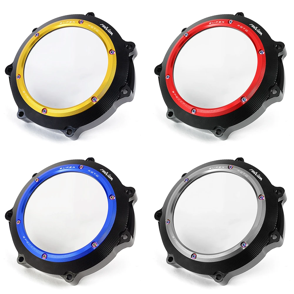 Clear Clutch Cover For Yamaha YZ450F 2003 - 2009 / WR450F 2003 - 2015 2004 2005 2006 2007 2008 / YZF WRF 450 / YZ 450F / WR 450F