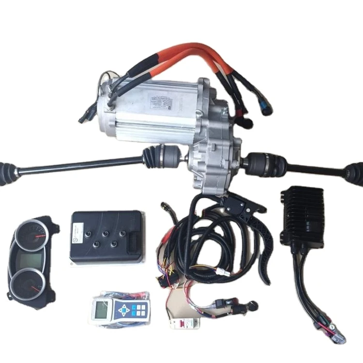 Shinegle EV Electric Vehicle E Car 15kw 20hp Conversion Assembly With Transmission Shaft Front Drive Front Shaft Front Axle