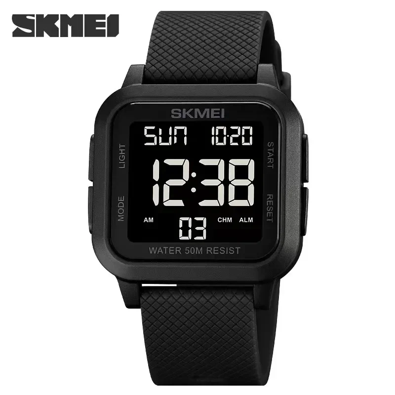 SKMEI 1894 Military Digital Watch for Men Waterproof Mens Electronic Shockproof Sports Wristwatches Countdown 1841 Montre Homme