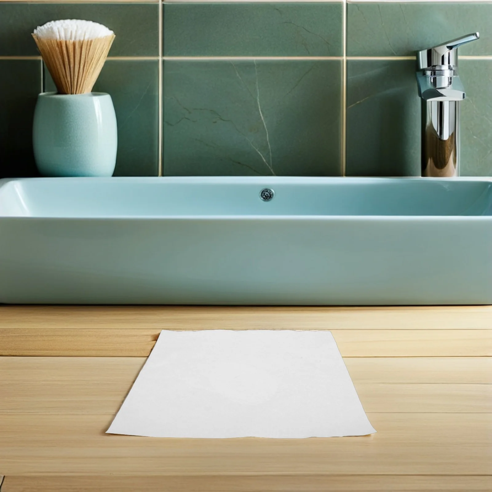 100 قطعة مناشف القدم القابل للتصرف لب الخشب الناعم القطن صالون سبا مناديل لتجفيف الجسم امتصاص سريع استخدام واحد السفر الصالة الرياضية ساونا #1