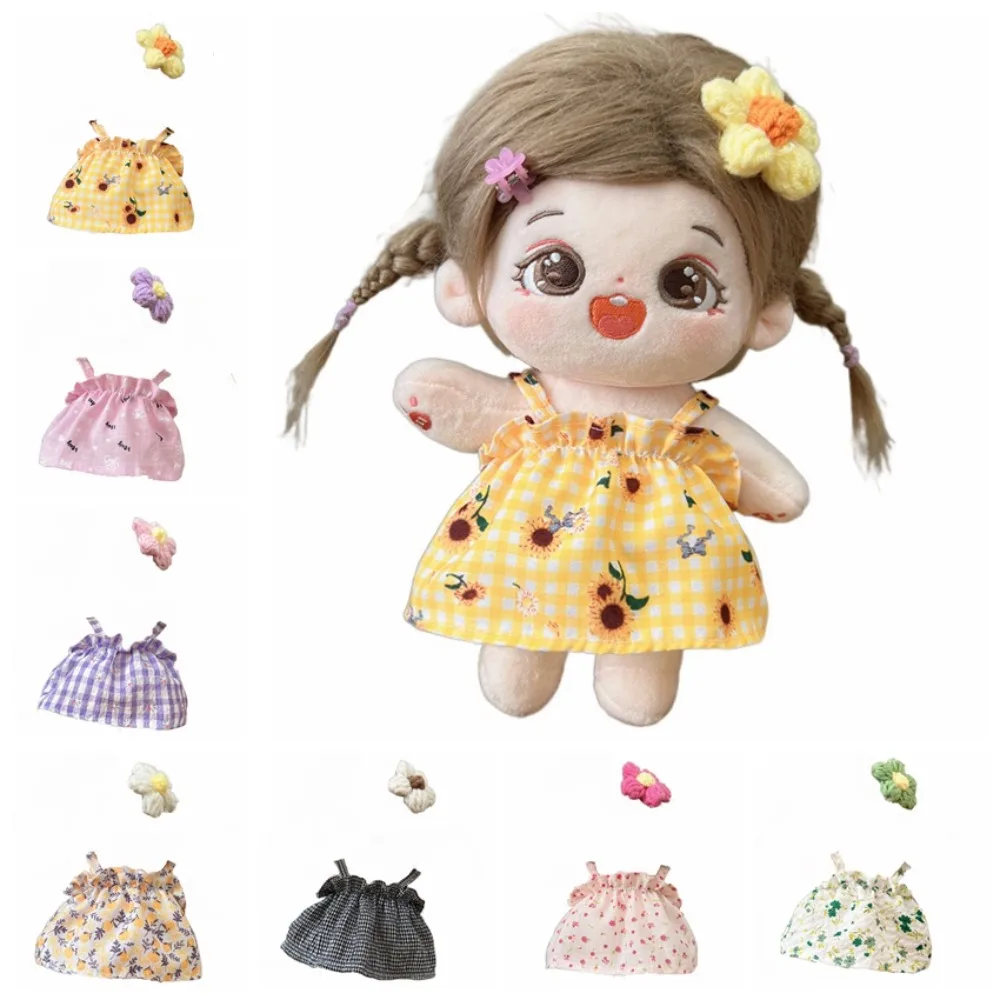 

DIY Clothing Cotton Doll Dress Dress Suit 20cm Cotton Doll Clothes Sweet Skirt Kawaii Idol Dolls Skirt Doll Accessories