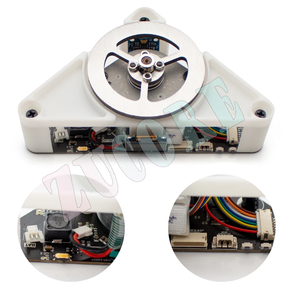 عجلة القصور الذاتي التوازن الثلاثي بريزم التوازن مثلث كوبلي STM32 الكلاسيكية PID MicroUSB شحن واجهة