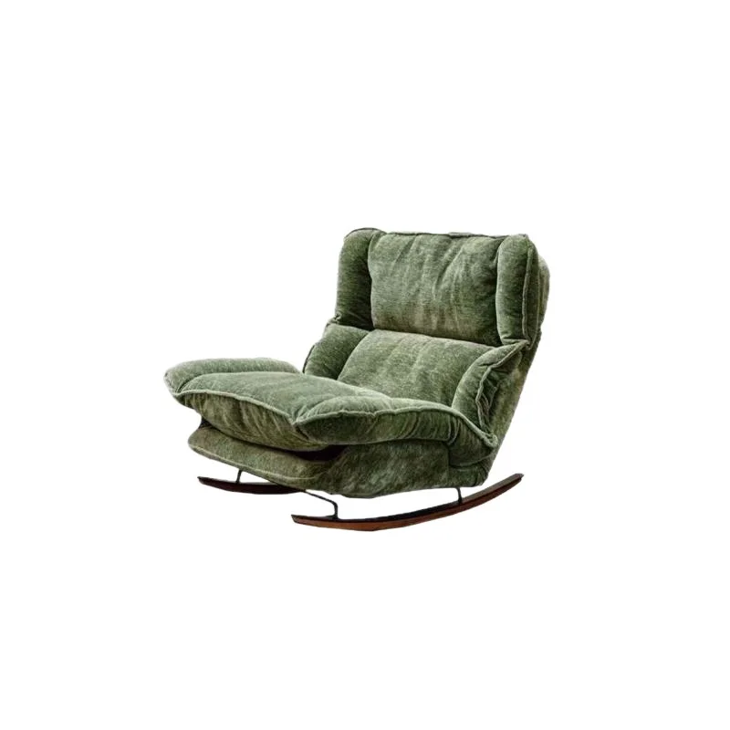 Living room rocking chair sitting and sleeping dual-purpose household bedroom living room leisure sofa chair balcony sun rest
