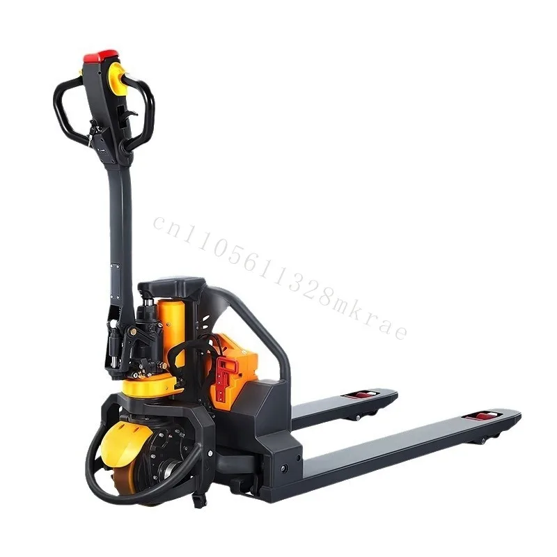

New electric forklift fully automatic adjustable pallet truck small lithium battery