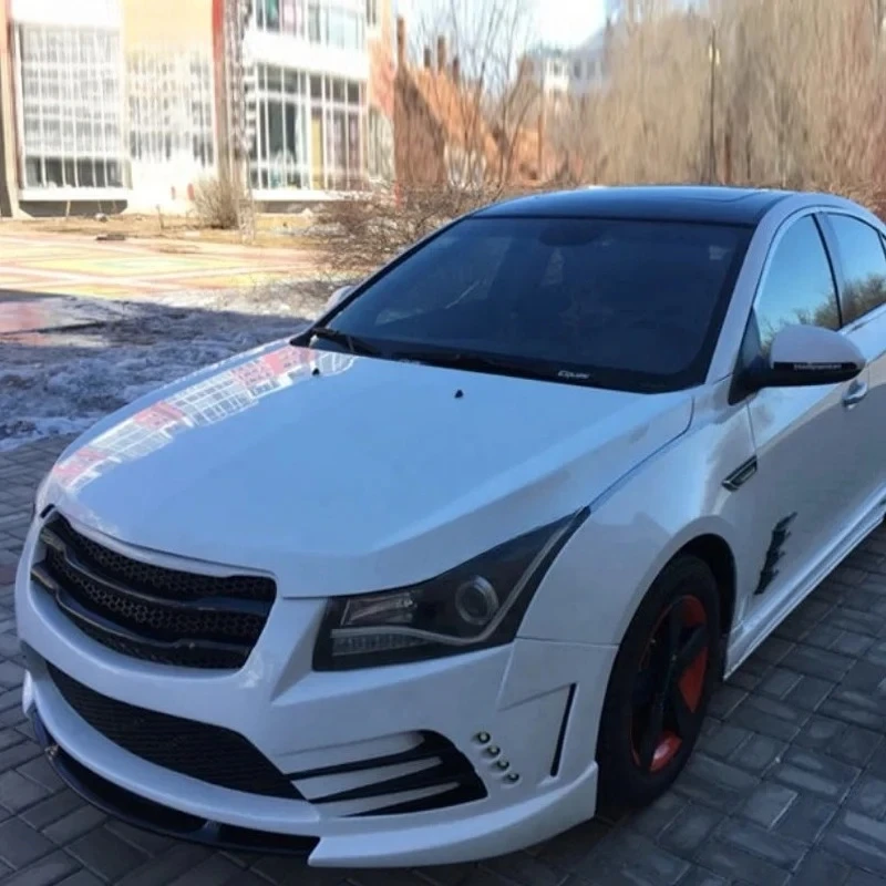 

For Cruze 2009-2015 Car Bumpers Kits Exterior Covering Systems Parts Car Body Kit Front Bumper Rear Bumper Side Skirts