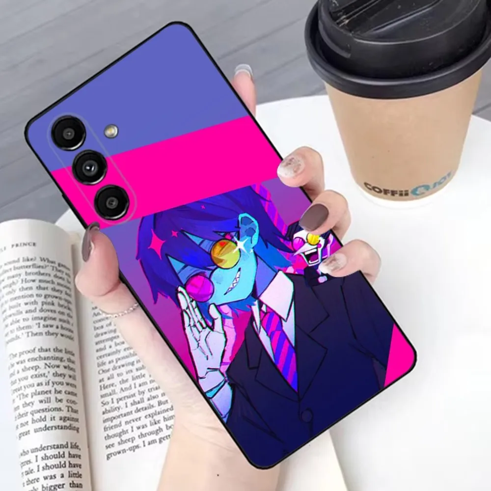 D-Deltarune Kris Game Phone Case For Samsung S 25,24,21,22,23,30,20,Ultra,Plus,Fe,Lite,Note,10,9,5G Black Soft