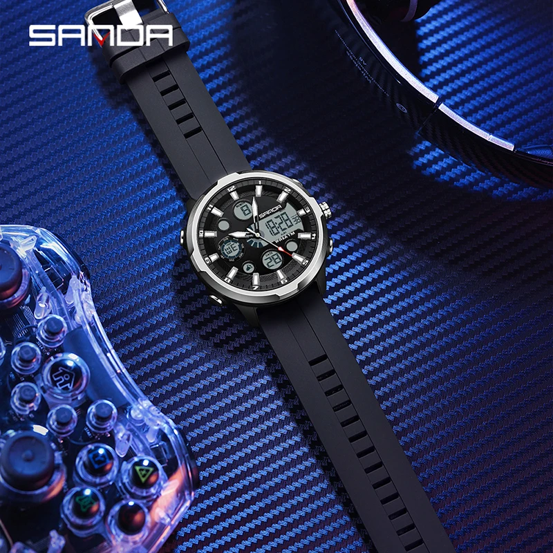 SANDA 9053 G‑Style Men's Milit - Luxury Watch G Shock ulasan dan harga