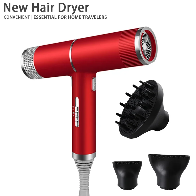 High Speed Negative Ion Hair Dryer Constant Temperature Hair Care with Diffuser Professional Salon Hot and Cold Air Hair Dryer