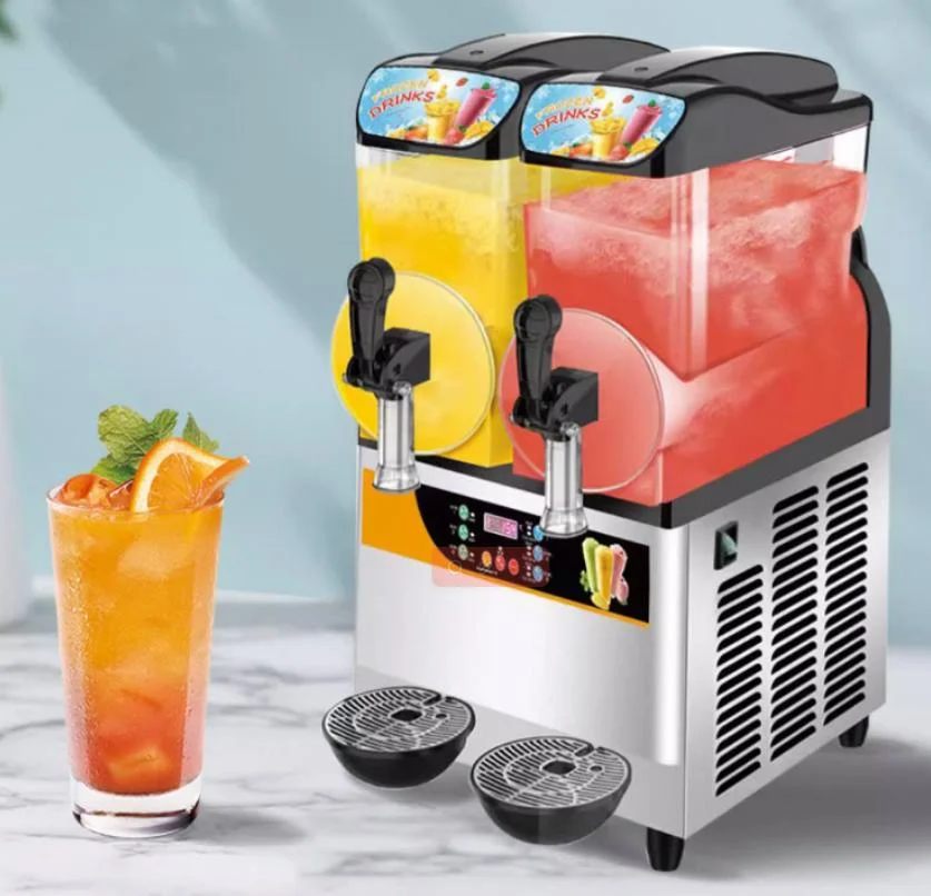 Ice Slush Machine Frozen Commercial Slushy Machine Juice Smoothie Margarita Machine Frozen Drink