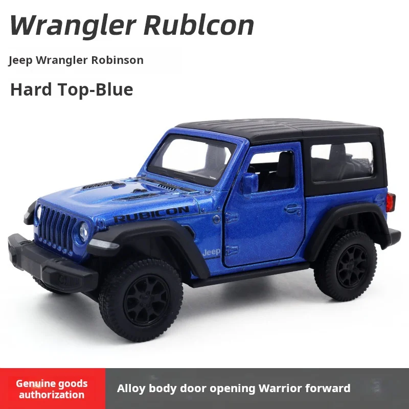1:36 Scale Jeeps Wrangler Rubicon Alloy Car Model Diecasts Metal Toy Off-road Vehicles Car Model Simulation Collection Kids Gift