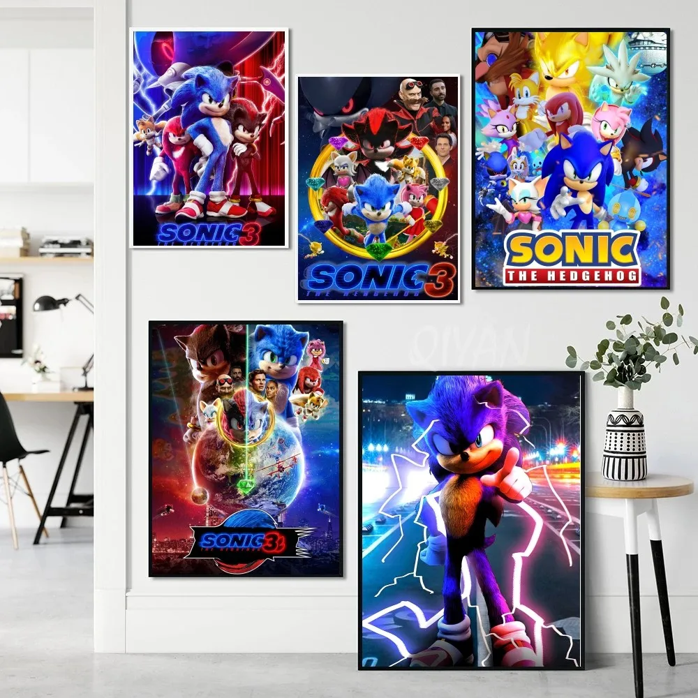 Poster Paper Print Home Living Room Bedroom Entrance Game-S-Sonics Bar Restaurant Cafe Art Painting Decoration