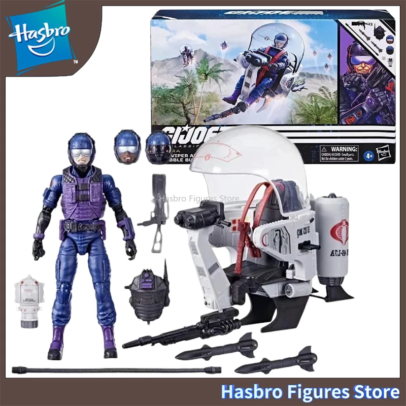 In Stock Hasbro G.I.JOE Classified Series Cobra Tele Viper and Cobra Flight Pod 6 Inches 16Cm Original Action Figure Model Gift