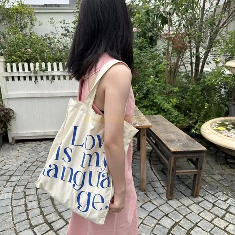 

X90D Shopping Shoulder Bag Large Capacity CanvasBags for Girl Women Tote Bag Lady Purse Fashion Casual Travel Bags Handbags