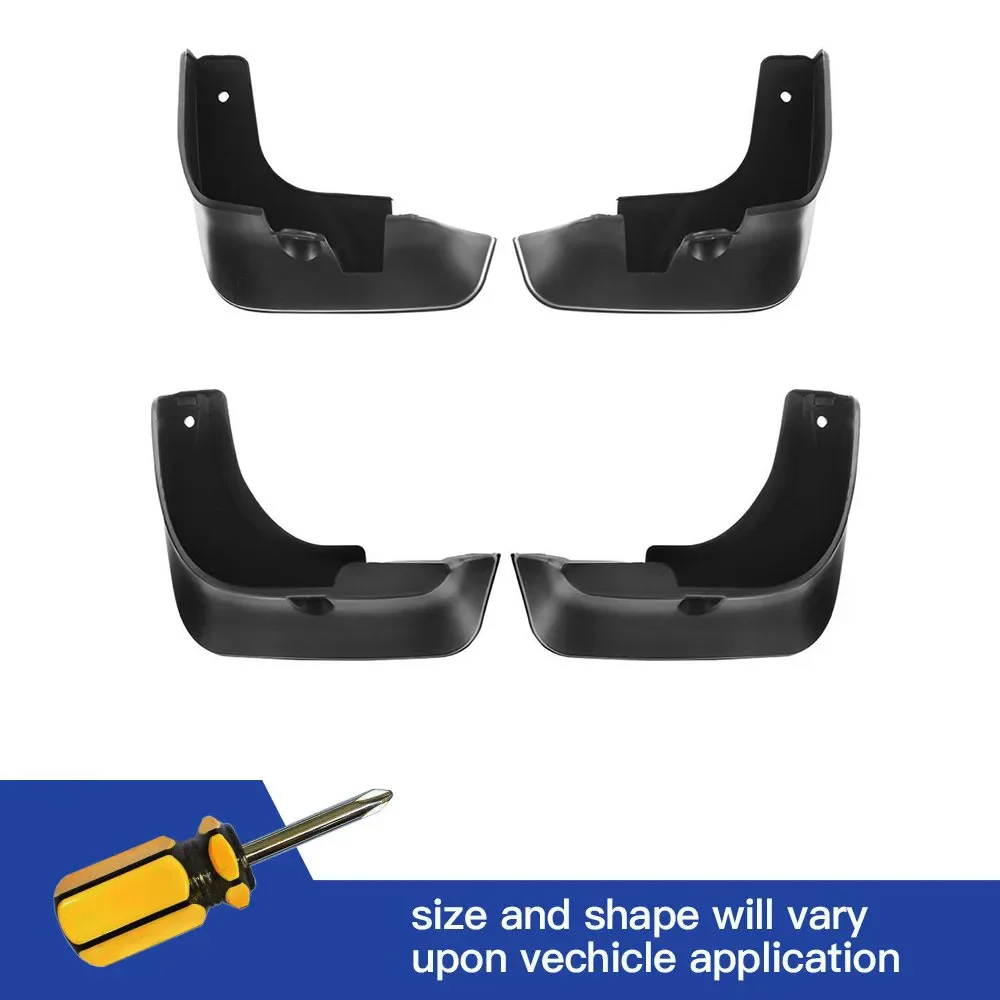 4PCS Splash Guards Mud Flaps Mudguards for Toyota Avalon 2007 2008 2009 2010 2011 2012